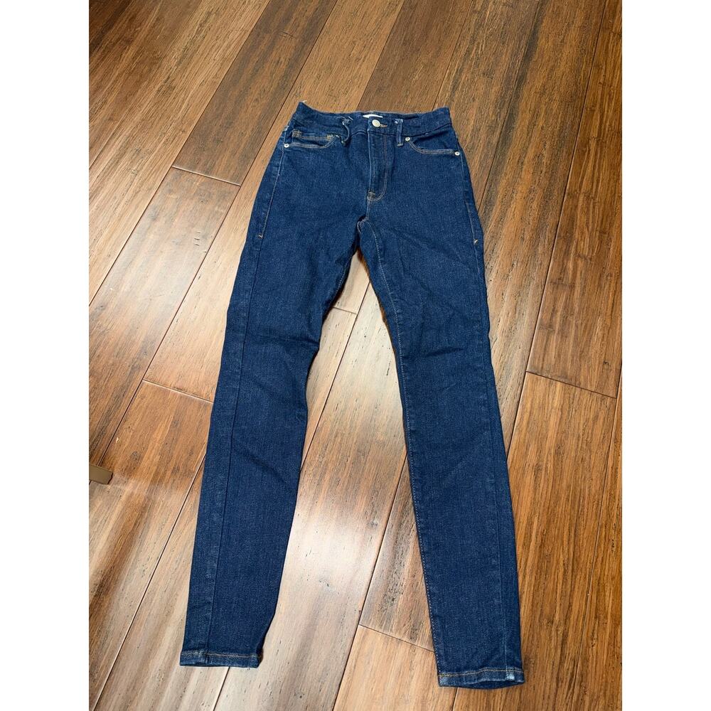 Good American "Good Legs" High-Rise Skinny Jeans 6-12